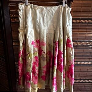 Jones New York Silk Skirt Size 16W
